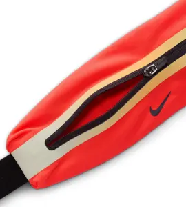 Сумка на пояс Nike SLIM RUNNING 3.0 темно-помаранчево-чорна DR5199-634