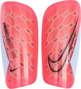 Щитки футбольні Nike MERCURIAL LITE червоно-бузково-чорні DN3611-636