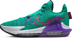 Кросівки баскетбольні Nike LEBRON WITNESS VI бірюзово-фіолетово-рожеві CZ4052-300