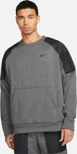 Свитшот Nike THERMA-FIT темно-серо-черный DQ4854-071