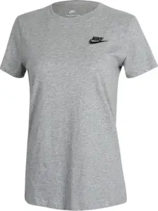 Футболка женская Nike SPORTSWEAR CLUB серая DN2393-063