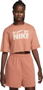 Футболка жіноча Nike SPORTSWEAR CROPPED персикова FZ4635-212