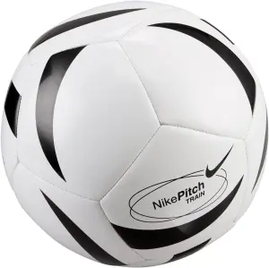 Футбольный мяч Nike PITCH бело-черный Размер 5 HV6341-100
