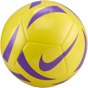 Футбольный мяч Nike PITCH желто-фиолетовый Размер 5 HV6341-710