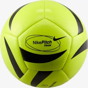 Футбольный мяч Nike PITCH лимонно-черный Размер 5 HV6341-702