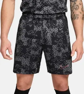 Шорти Nike ACADEMY PRO DRI-FIT GRAPHIC чорно-сіро-рожеві FN2413-069