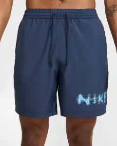 Шорти Nike FORM DRI-FIT 18CM UNLINED VERSATILE темно-сині HJ3105-437