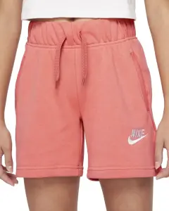 Шорты подростковые Nike SPORTSWEAR CLUB FRENCH TERRY коралловые DA1405-603