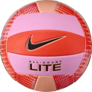 Волейбольный мяч Nike ALL COURT LITE VOLLEYBALL DEFLATED красно-персиково-светло-розовый Размер 5 N.100.9071.619.05