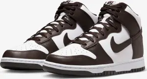 Кросівки Nike DUNK HIGH RETRO біло-темно-коричневі DV0829-100