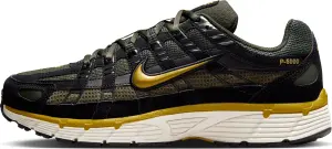 Кроссовки Nike P-6000 SE черно-темно-зелено-желтые IB2986-003
