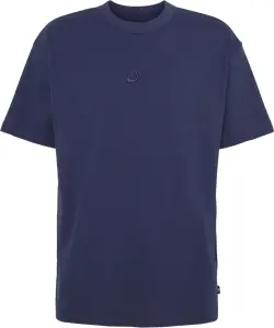 Футболка Nike SPORTSWEAR PREMIUM ESSENTIALS темно-синя DO7392-451