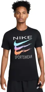 Футболка Nike SPORTSWEAR TRIPLE SWOOSH чорна HQ8094-010
