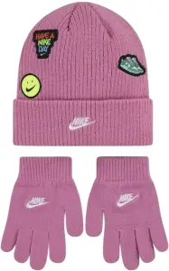 Зимовий набір аксесуарів дитячий Nike PATCH рожевий 8A3135-ACG