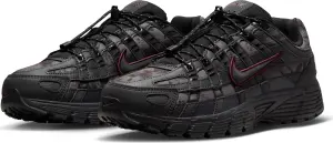 Кроссовки Nike P-6000 темно-серо-бордовые HQ4054-001