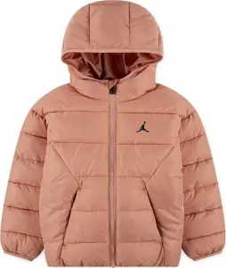 Куртка підліткова Nike JORDAN BROOKLYN PUFFER персикова 45F014-R1O