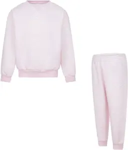 Спортивний костюм дитячий Nike ESSENTIAL FLEECE CREW світло-рожевий 36M188-AAR