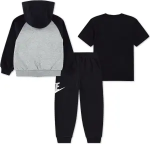 Спортивний костюм дитячий Nike SPORTSWEAR чорно-сірий 86N341-023