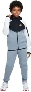 Спортивний костюм підлітковий Nike SPORTSWEAR TECH FLEECE димчасто-сіро-чорно-білий HV5867-065__HV5869-065