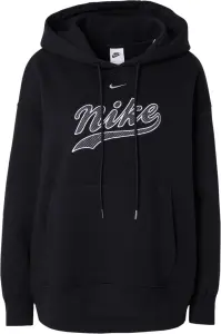Худи женское Nike SPORTSWEAR PHOENIX FLEECE черное HV3774-010
