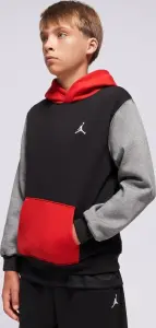 Худи подростковое Nike JORDAN BROOKLYN FLEECE черно-красно-серое 95F116-KR5