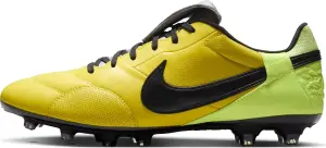 Бутси Nike PREMIER III FG жовто-лаймово-срібні HM0265-700
