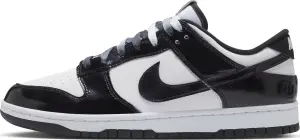 Кроссовки Nike DUNK LOW RETRO SE бело-черные HQ1965-100