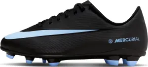 Бутси дитячі Nike JR MERCURIAL VAPOR 16 CLUB FG/MG чорно-блакитні FQ8286-003
