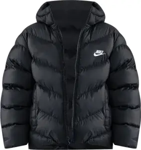 Куртка підліткова Nike SPORTSWEAR ALL DAY PLAY THERMA-FIT LOOSE-FIT чорна HQ4976-010