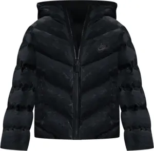 Куртка підліткова Nike SPORTSWEAR ALL DAY PLAY THERMA-FIT LOOSE-FIT чорна HQ9374-010