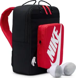 Рюкзак детский Nike BOXY черно-красный HM9973-010