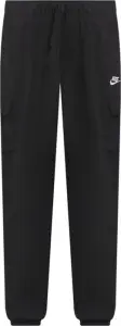 Спортивные штаны женские Nike SPORTSWEAR CLUB FLEECE MID-RISE OVERSIZED CARGO черные DQ5196-010