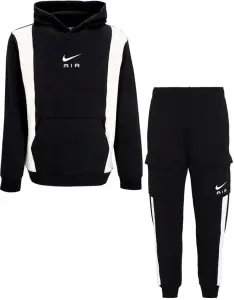 Спортивный костюм Nike AIR черно-белый FN7691-010__FN7693-010