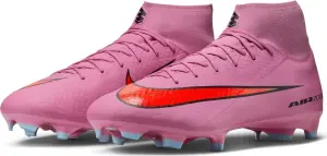 Бутси Nike MERCURIAL ZOOM SUPERFLY 10 ACADEMY FG/MG рожево-червоні FQ1456-600