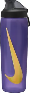 Пляшка для води Nike REFUEL BOTTLE LOCKING LID 24 OZ 709 мл фіолетово-жовта N.100.7668.501.24