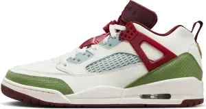Кросівки Nike JORDAN SPIZIKE LOW LUNAR NEW YEAR молочно-бордово-зелені FJ6372-100