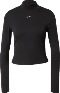 Лонгслів жіночий Nike SPORTSWEAR CHILL KNIT SLIM чорний HV5027-011