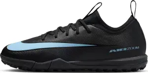 Сороконіжки (шиповки) дитячі Nike JR MERCURIAL ZOOM VAPOR 16 ACADEMY TF чорно-блакитні FQ8284-001