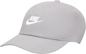 Кепка подростковая Nike CLUB UNSTRUCTURED FUTURA WASH серая FB5063-073