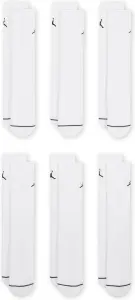 Шкарпетки Nike JORDAN EVERYDAY CUSHIONED CREW 6PR білі (6 пар) HV6228-100