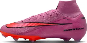 Бутси Nike MERCURIAL ZOOM SUPERFLY 10 ELITE FG рожево-червоні FQ1454-600