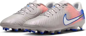 Бутси Nike UNITED TIEMPO LEGEND 10 ACADEMY FG/MG NU2 сіро-коралово-сині IM7518-001