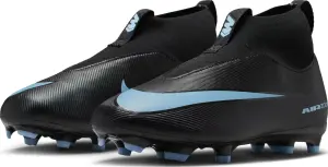 Бутси дитячі Nike JR MERCURIAL ZOOM SUPERFLY 10 ACADEMY FG/MG чорно-блакитні FQ8304-001