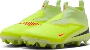 Бутси дитячі Nike JR PHANTOM 6 HIGH ACADEMY FG/MG лаймові HQ2042-800