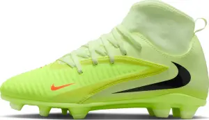 Бутси дитячі Nike JR PHANTOM 6 HIGH CLUB FG/MG лаймові HQ2022-800