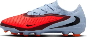 Бутси дитячі Nike JR PHANTOM 6 LOW PRO FG/MG світло-синьо-червоні HM9204-400