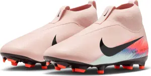 Бутси дитячі Nike JR UNITED MERCURIAL ZOOM SUPERFLY 10 ACADEMY FG/MG NU2 світло-рожево-коралово-блакитні IB1516-600