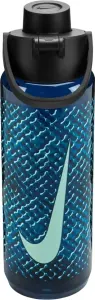 Пляшка для води Nike TR RENEW RECHARGE CHUG BOTTLE 24 OZ 709 мл темно-синьо-блакитна N.100.7637.459.24