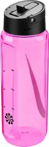 Пляшка для води Nike TR RENEW RECHARGE STRAW BOTTLE 24 OZ 709 мл рожево-чорна N.100.7642.623.24