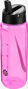 Пляшка для води Nike TR RENEW RECHARGE STRAW BOTTLE 24 OZ 709 мл рожево-чорна N.100.7642.623.24